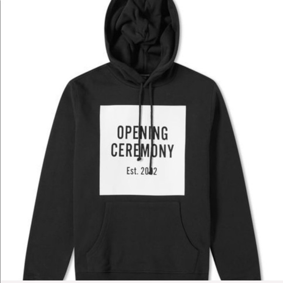 nwt opening ceremony box logo hoodie! - Picture 4 of 4
